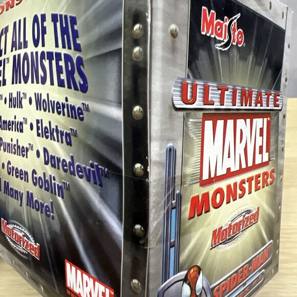 Maisto Ultimate Marvel Monsters Truck Spider Man Series 1 Motorized 2002 RARE - Picture 7 of 7